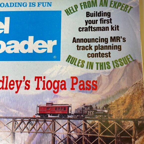 Model Railroader Magazine August 1982 Vol 49 Mp 8 Train Enthusiast Tioga Pass u - Picture 5 of 11